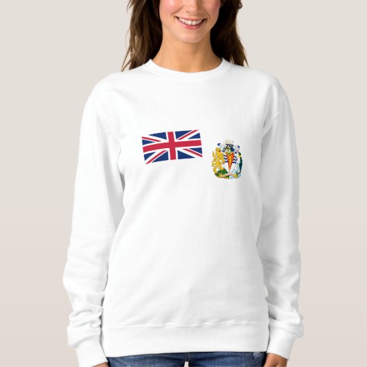 Vlag van Brits Antarctisch Territorium Trui (Voorkant)
