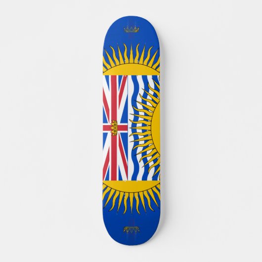 Vlag van Brits-Columbia - CND Persoonlijk Skateboard (Voorkant)