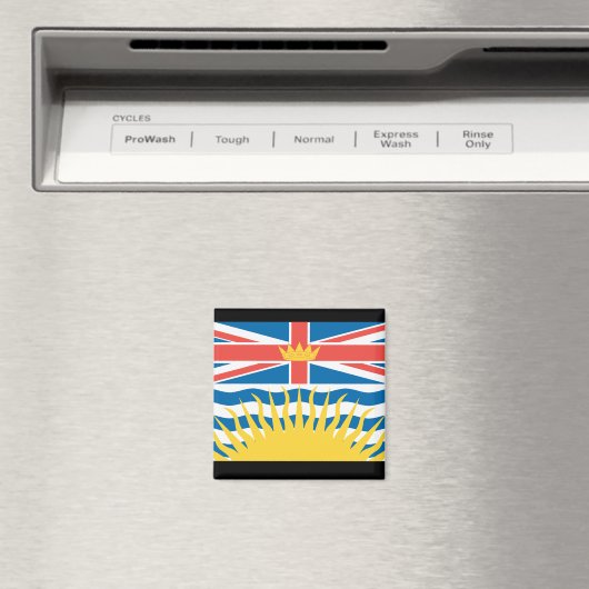 VLAG VAN BRITS-COLUMBIA MAGNEET (Insitu (Vaatwasser))