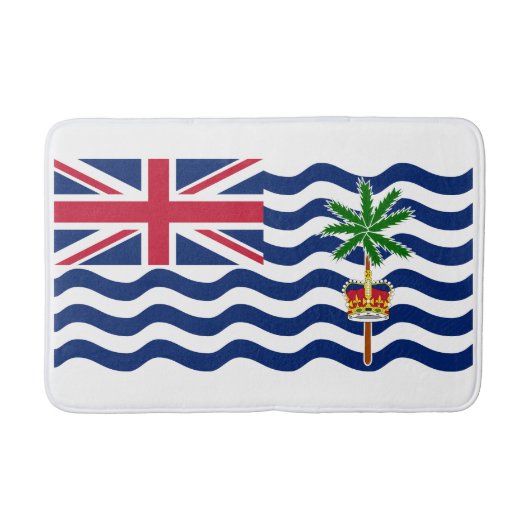 Vlag van Brits Indische Oceaanterritorium Badmat (Voorkant)