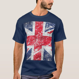 Vlag van Britse vlag / vlag van de Unie / vlag van T-shirt