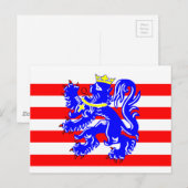 Vlag van Brugge Briefkaart (Voorkant / Achterkant)
