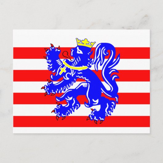 Vlag van Brugge Briefkaart (Voorkant)