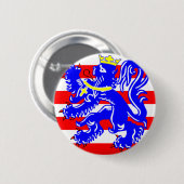 Vlag van Brugge Ronde Button 5,7 Cm (Voorkant /achterkant)