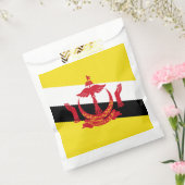 Vlag van Brunei Bedankzakje (Gezegeld)