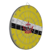 Vlag van Brunei Dartbord (Voorkant Links)