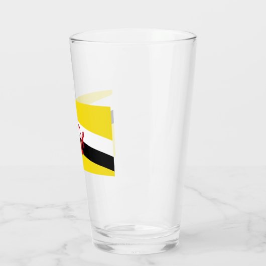 Vlag van Brunei Glas (Links)