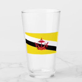 Vlag van Brunei Glas