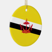 Vlag van Brunei Keramisch Ornament (Rechts)