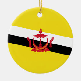 Vlag van Brunei Keramisch Ornament
