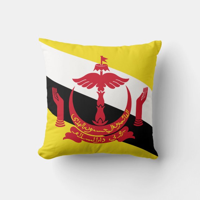 Vlag van Brunei Kussen (Voorkant)