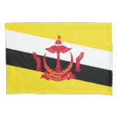 Vlag van Brunei Kussensloop (Voorkant-Links)