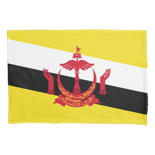 Vlag van Brunei Kussensloop (Voorkant-Links)