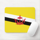 Vlag van Brunei Muismat (Met muis)