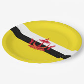 Vlag van Brunei Papieren Bordje (Gekanteld)