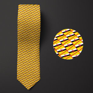 Vlag van Brunei Patroon Stropdas