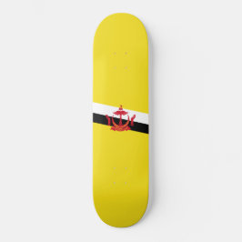 Vlag van Brunei Persoonlijk Skateboard