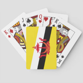 Vlag van Brunei Pokerkaarten