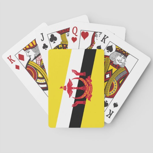 Vlag van Brunei Pokerkaarten (Achterkant)