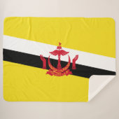Vlag van Brunei Sherpa Deken (Voorkant (horizontaal))