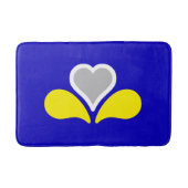 Vlag van Brussel, België Bath Mat (Voorkant)
