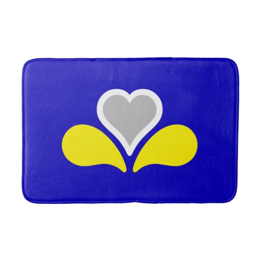 Vlag van Brussel, België Bath Mat (Voorkant)