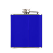 Vlag van Brussel, België Hip Flask Heupfles (Achterkant)