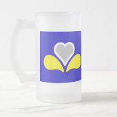 Vlag van Brussel, België Mok glazen bier (Links)