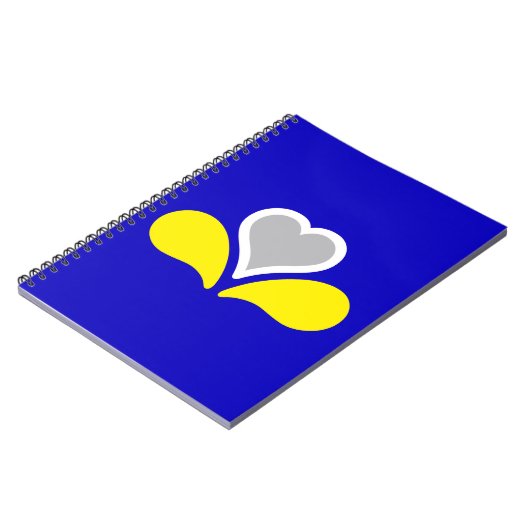 Vlag van Brussel, België Notitieboek (Linkerzijde)