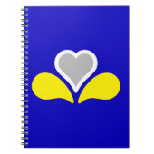 Vlag van Brussel, België Notitieboek (Voorkant)