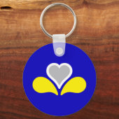 Vlag van Brussel, Belgische Sleutelhanger (Voorkant)