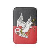 Vlag van Buckinghamshire (Britse county) Badmat (Voorkant Verticaal)