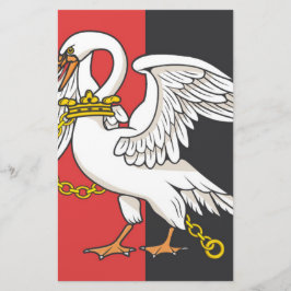 Vlag van Buckinghamshire (Britse county) Briefpapier