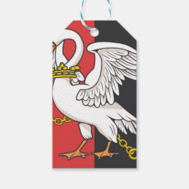 Vlag van Buckinghamshire (Britse county) Cadeaulabel
