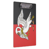 Vlag van Buckinghamshire (Britse county) Klembord (Rechts)