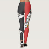 Vlag van Buckinghamshire (Britse county) Leggings (Achterkant)