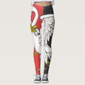 Vlag van Buckinghamshire (Britse county) Leggings (Voorkant)