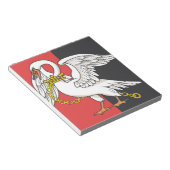 Vlag van Buckinghamshire (Britse county) Notitieblok (Schuin)