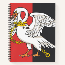 Vlag van Buckinghamshire (Britse county) Notitieboek