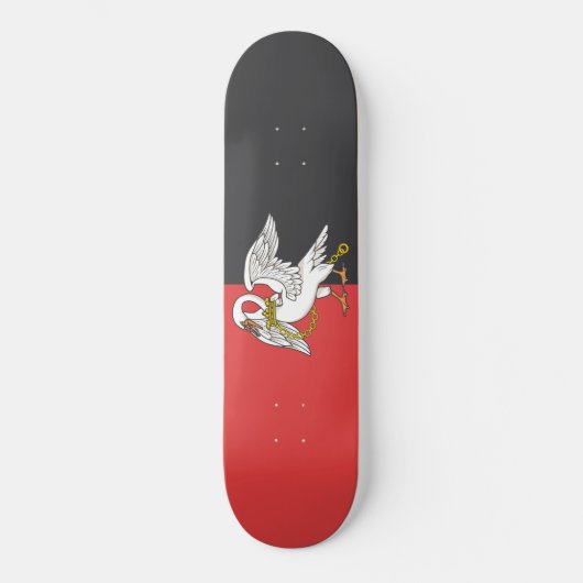 Vlag van Buckinghamshire (Britse county) Persoonlijk Skateboard (Voorkant)