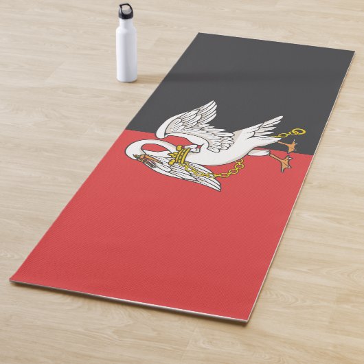 Vlag van Buckinghamshire (Engelse graafschap) Yogamat (In situ)
