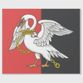 Vlag van Buckinghamshire (VK) Cadeaupapier (Vlak)