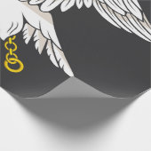 Vlag van Buckinghamshire (VK) Cadeaupapier (Hoek)