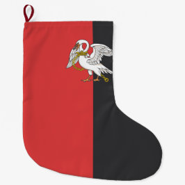 Vlag van Buckinghamshire (VK) Grote Kerstsok