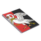 Vlag van Buckinghamshire (VK) Notitieboek (Rechterzijde)