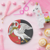 Vlag van Buckinghamshire (VK) Papieren Bordje (Feest)