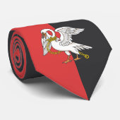 Vlag van Buckinghamshire (VK) Stropdas (Opgerold)