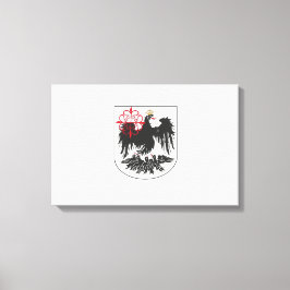 Vlag van Buenos Aires (Argentinië) Canvas Afdruk