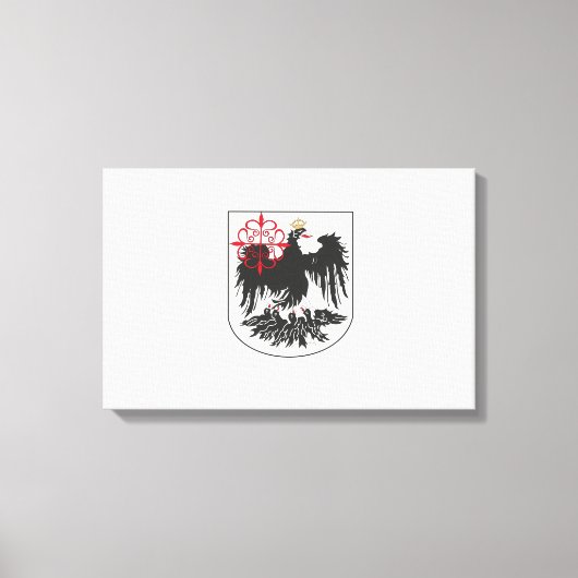 Vlag van Buenos Aires (Argentinië) Canvas Afdruk (Voorkant)