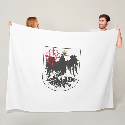 Vlag van Buenos Aires (Argentinië) Fleece Deken (In situ)